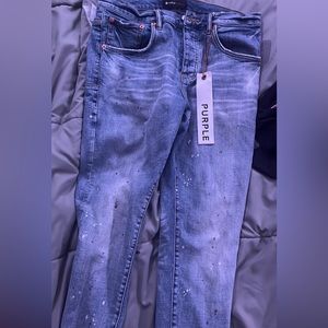 The purple jeans are brand new only worn twice